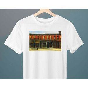 Early Sunday Morning, Edward Hopper Painting, Unisex T-Shirt